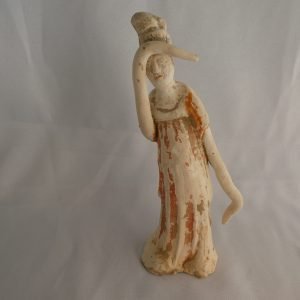 Chinese Dancing Lady Burial Figure. Tang Dynasty.