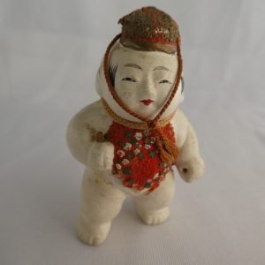 Japanese doll of a baby, Mid 19 Century
