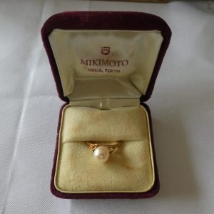 Mikimoto pearl ring
